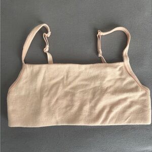 SKIMS Light Pink Bralette with Adjustable Straps